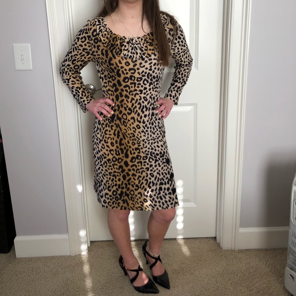 Leopard Print Dress